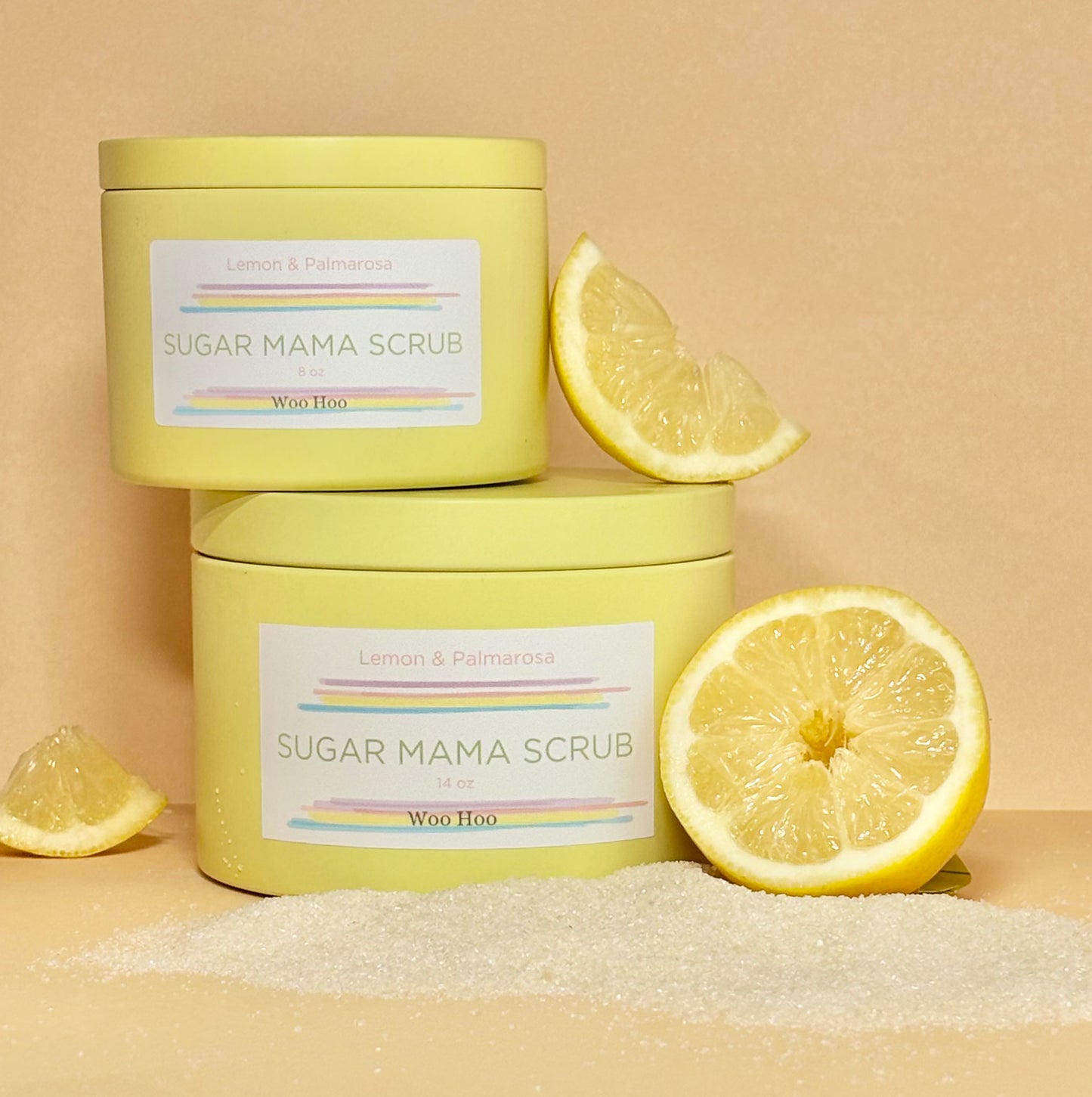 Lemon Palmarosa Sugar Mama Scrub